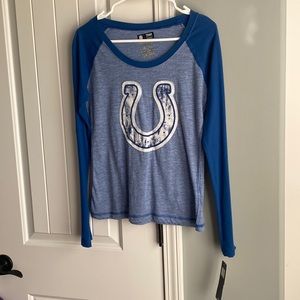 Small Indianapolis Colts long sleeve shirt